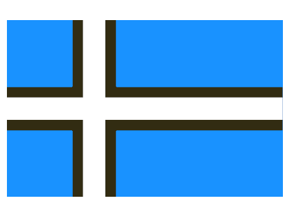 Kuningriigi lipu normaalmõõt tavakasutuses on 164 x 105 cm.